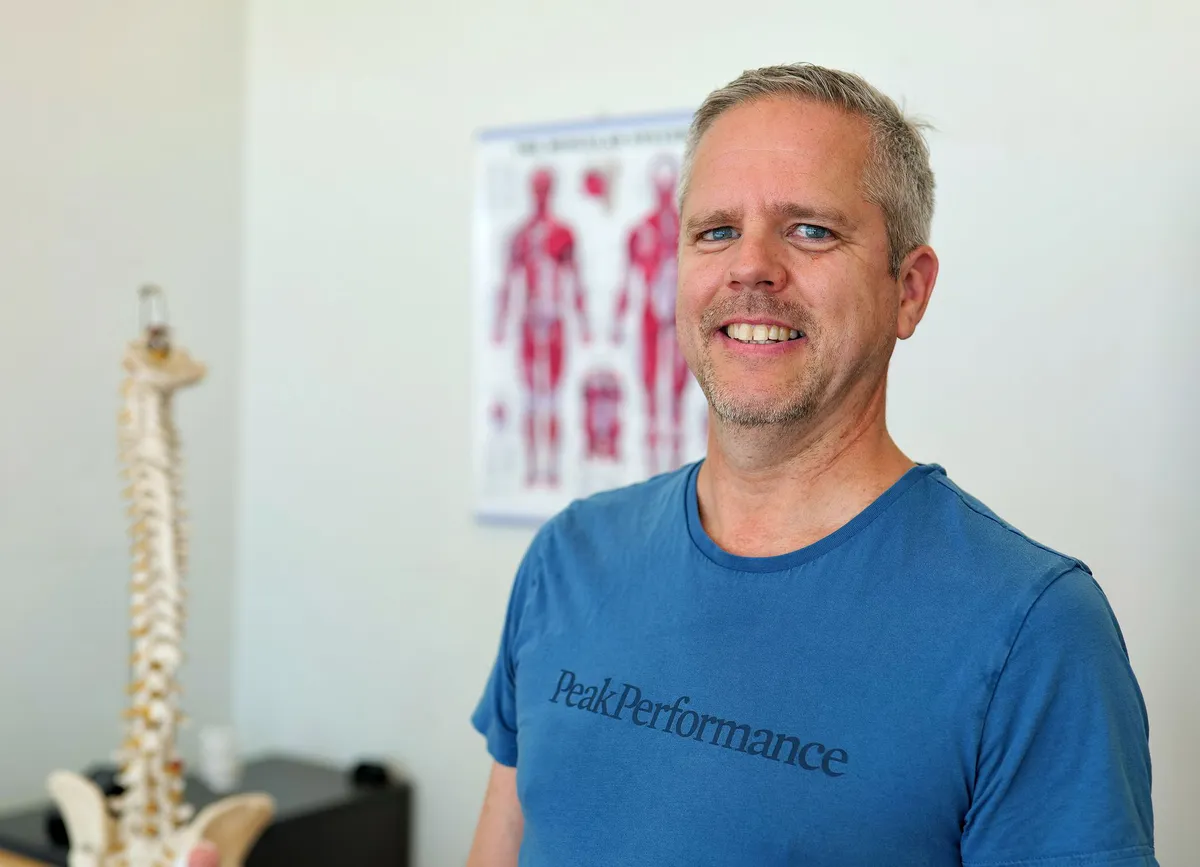 Åke Häger, naprapat och delägare i Swehealth